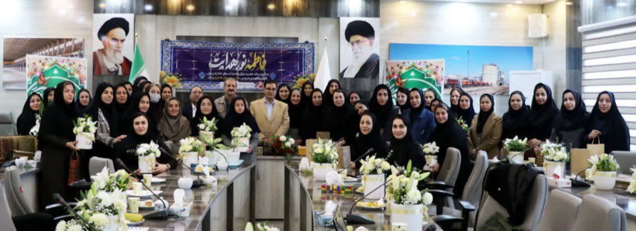 دیدار با بانوان شاغل شرکت  به مناسبت ولادت حضرت زهرا و روز مادر