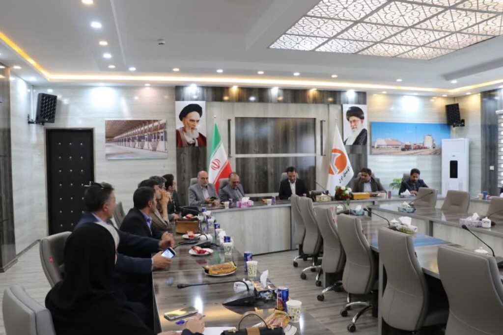 دیدار دکتر بادکوبه با دکتر هاشمی  رئیس دانشگاه علوم پزشکی استان خراسان شمالی