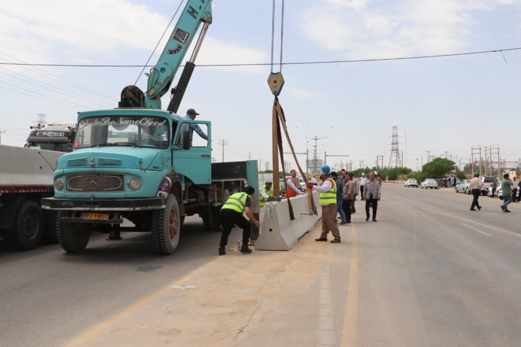 در راستای مسئولیت‌های اجتماعی انجام گرفت؛ آغاز عملیات اجرایی نصب نیوجرسی در محور شرکت آلومینای ایران به شهر جاجرم