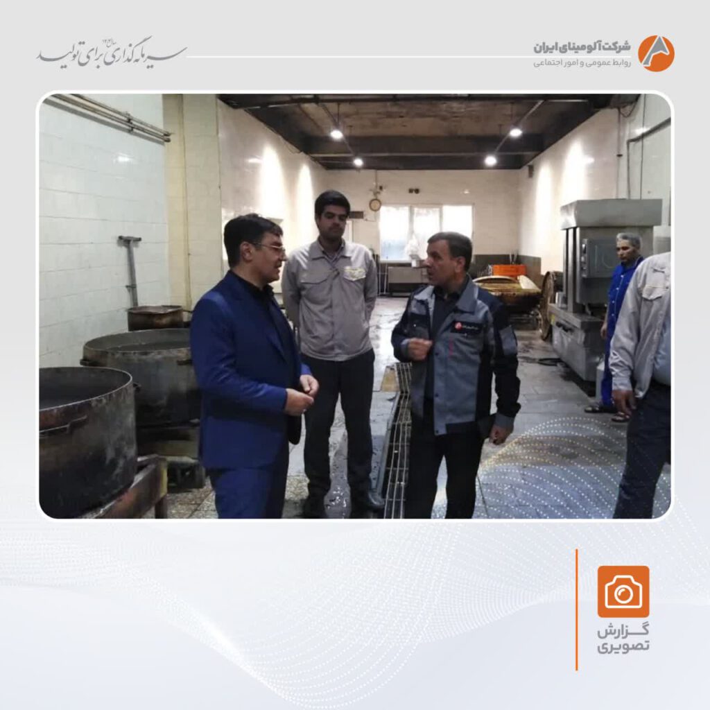 بازدید دکتر بادکوبه از شرکت
