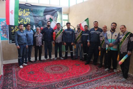 حضور پرسنل شرکت آلومینا در نماز جمعه به مناسبت روز کارگر (3)