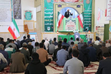 حضور پرسنل شرکت آلومینا در نماز جمعه به مناسبت روز کارگر (5)