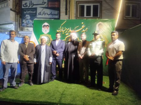 ایستگاه صلواتی عید غدیر شرکت آلومینای ایران (8)